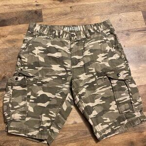 Men's Camouflage Cargo Shorts